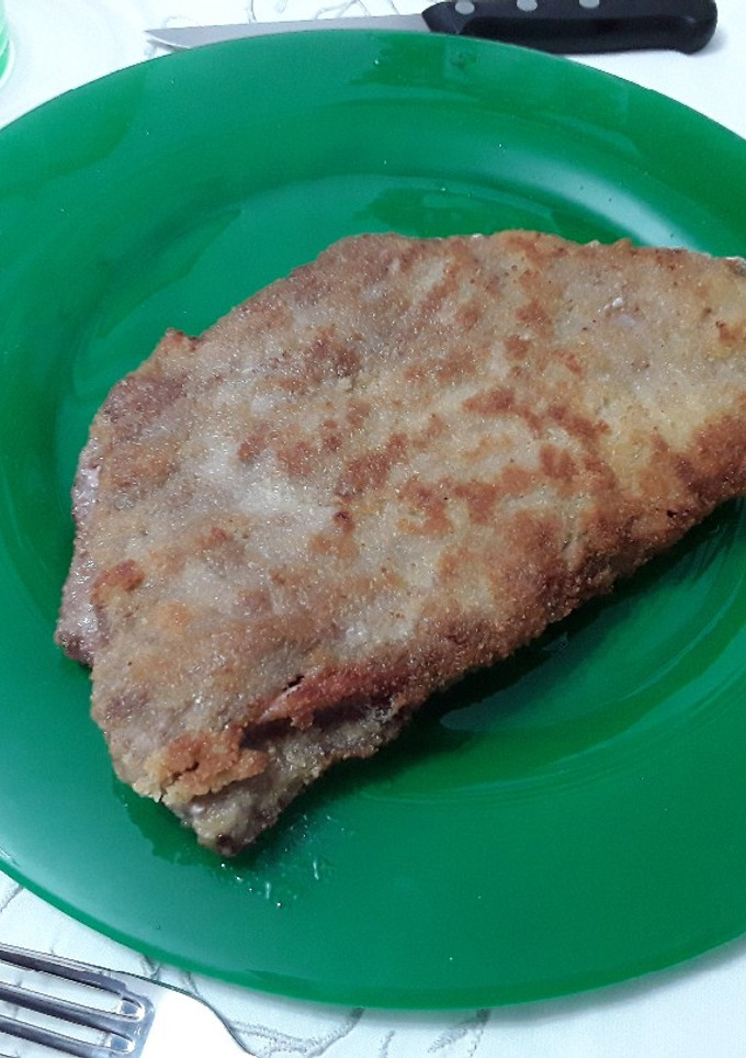 Una foto de Cachopo de ternera asturiana