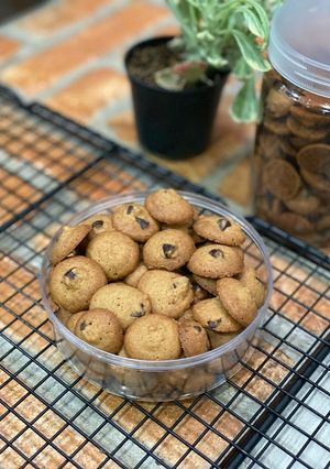Foto resep # Mini chokelat chip cookies ala "famous amos"