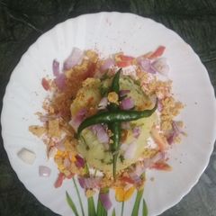 A picture of Aloo chokha.
