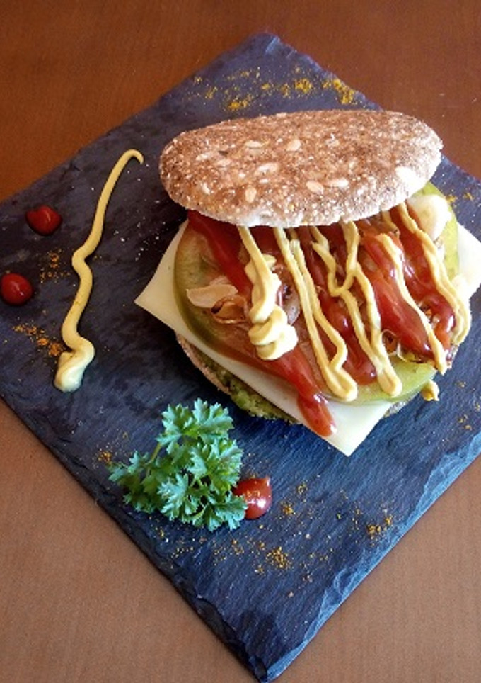 Una foto de Hamburguesas de habas