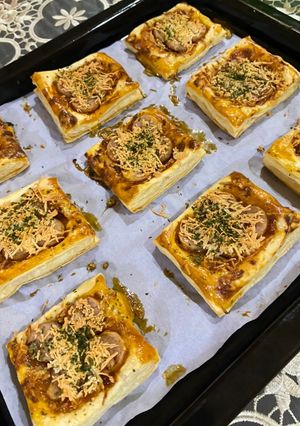 Foto resep Pizza Puff Pastry