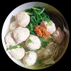 รูปของ Bakso sehat untuk diet lagi