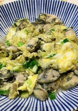 鮮蚵炒蛋 的食譜成品照片