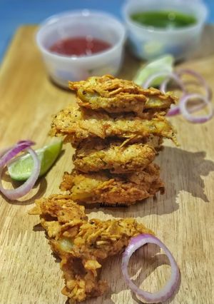 A picture of Crispy fried papad.