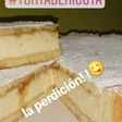 Tarta de ricota con dulce de leche😋