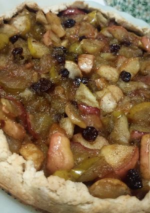 Foto de Torta sem glúten de maçã na cachaça