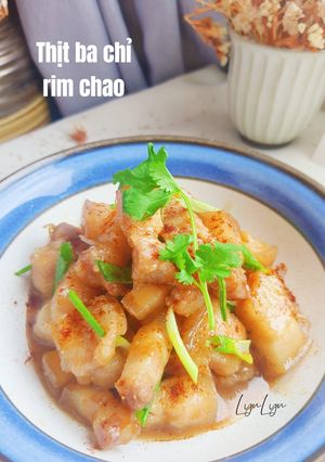 Hình của món 🔸️THỊT BA CHỈ RIM CHAO.