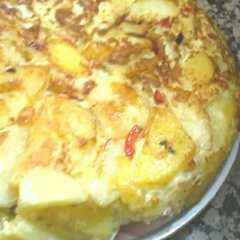 A picture of Tortilla de papa 😁.