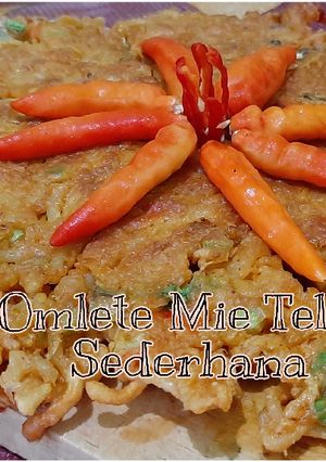 Foto resep 35. Omlete Mie Telur Sederhana