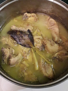 Foto resep Ayam ungkep bumbu kuning