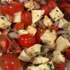 A picture of Allie's Bruschetta.