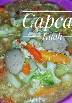 Foto resep Capcay kuah
