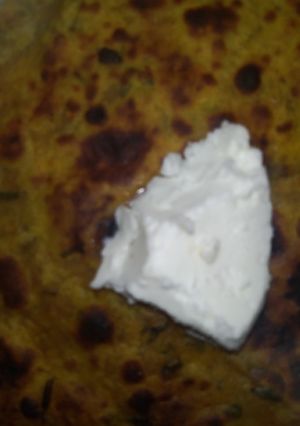 A picture of Methi Thepla.