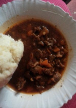 A picture of Beef stew.