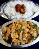 Siru kizhanku/ Chinese potato poriyal