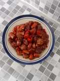 Tumis Kecap Sosis Bakso