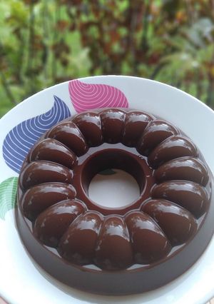 Foto resep Puding Dark Choco
