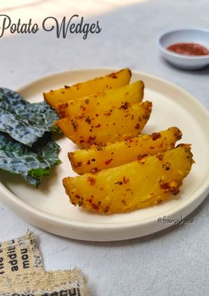 Foto resep Spicy Potato Wedges