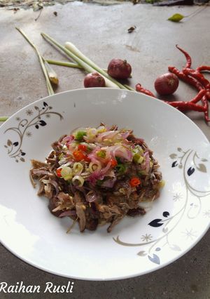 Foto resep Daging Suwir Sambal Matah Gampil