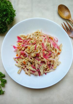 Foto resep Ayam suir Kecombrang