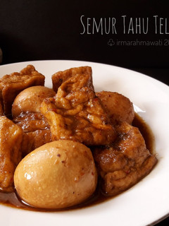 Foto resep Semur Tahu Telur Ala JTT #pr_anekasemur