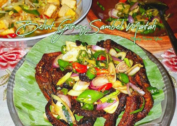 Belut Goreng Sambal Matah