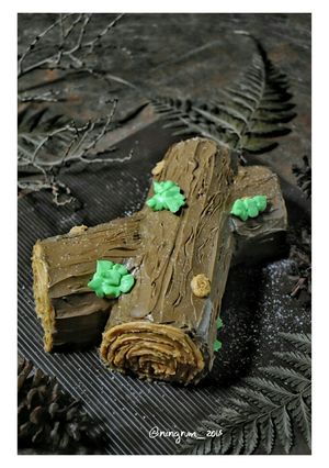 Foto resep Yule Log Cake