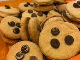 Galletas de mantequilla y chips de chocolate