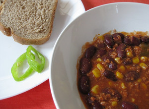 Mexikói chilis bab recept fotója