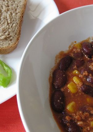 Mexikói chilis bab recept fotója