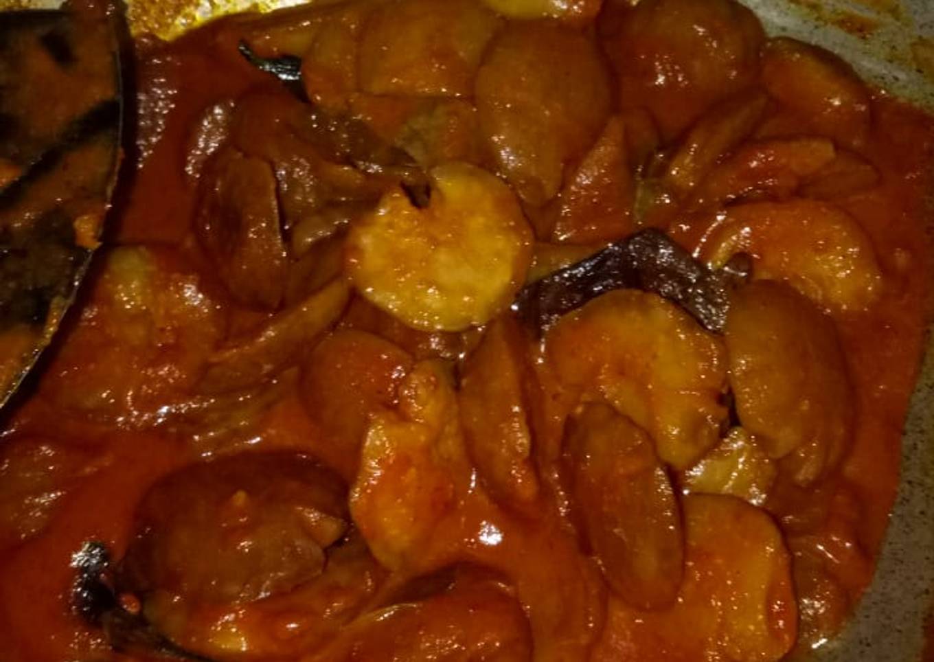 Rendang Jengkol Pedas Maknyus