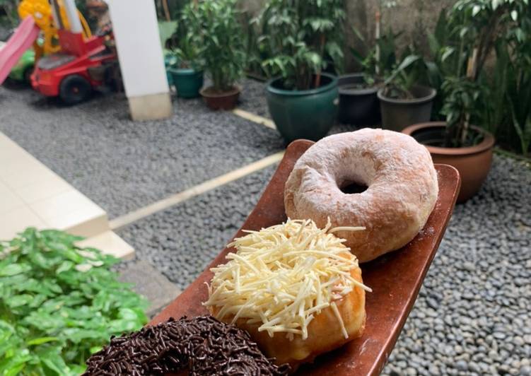 makanan Donat Kampung Three Ways Jadi, Enak