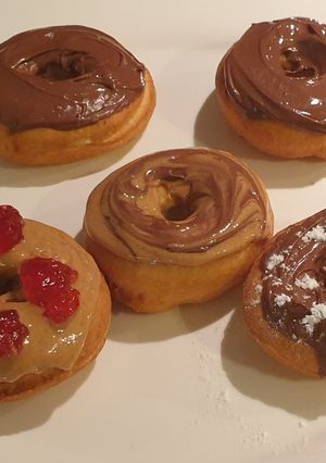 A picture of Doughnuts without Yeast.