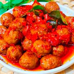 Balado Bola-Bola Daging-レシピのメイン写真