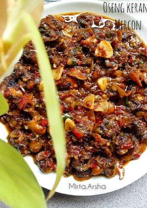 Foto resep Oseng kerang mercon