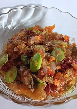 Foto resep Sambal bawang pete