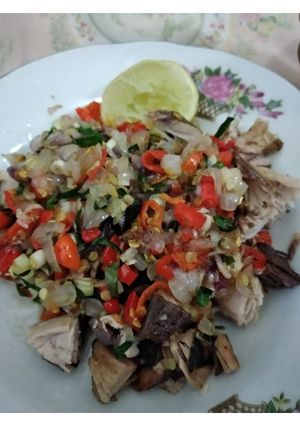 Foto resep Ikan Cue tongkol sambel matah