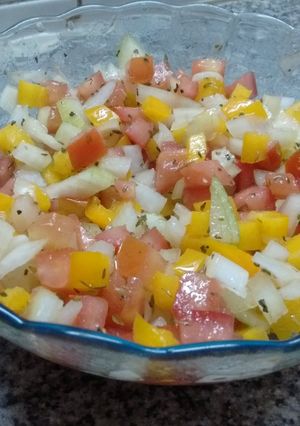 Una foto de Salsa criolla