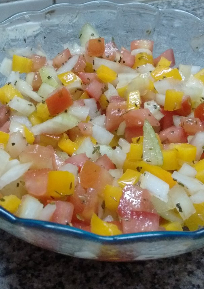 Una foto de Salsa criolla