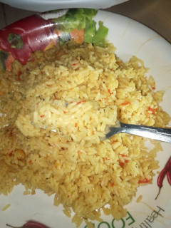 A picture of Curried rice.