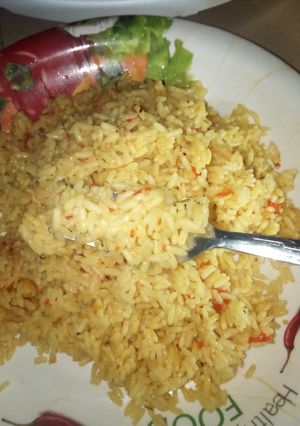A picture of Curried rice.