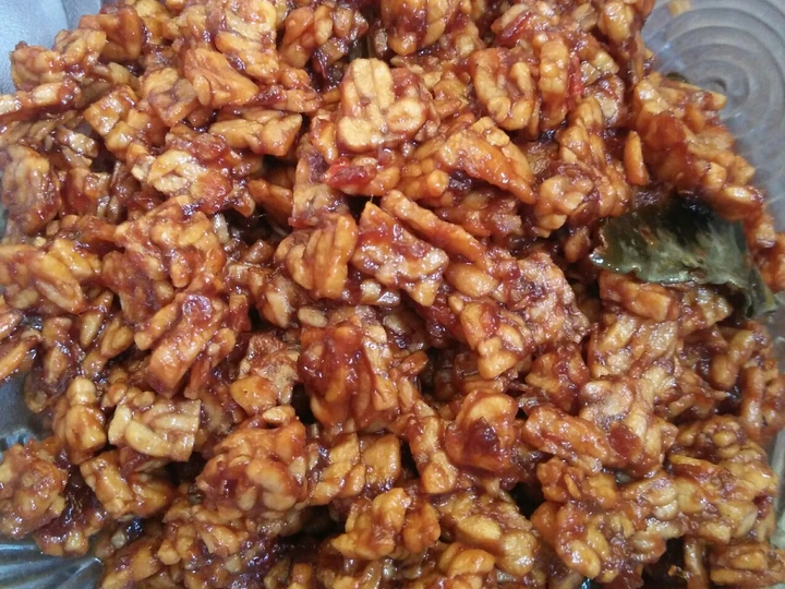 Cara Gampang Menyiapkan Resep 05. Kering Tempe Pedas Manis yang Lezat Sekali Anti Ribet, Lezat