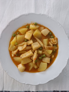 Una foto de Chocos con patatas