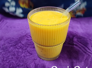 A picture of Alphonso Shake with Sago and Chia.