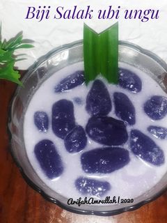 Foto resep Biji Salak Ubi Ungu