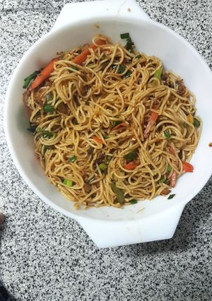 A picture of Veg noodles.