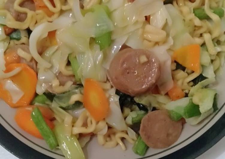 Resep Mie goreng sayuran yang Lezat Sekali