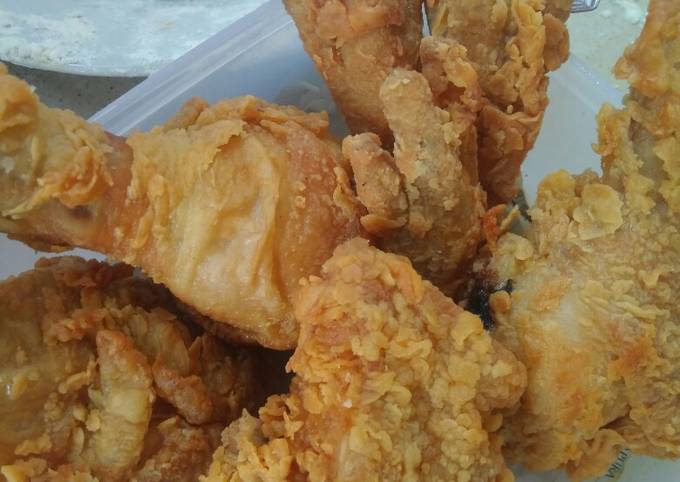 Fried Chicken awet kriuknya anti mengeras