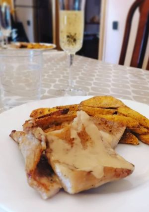 Una foto de Patatas Deluxe Fritas |Patatas Gajo Horneadas