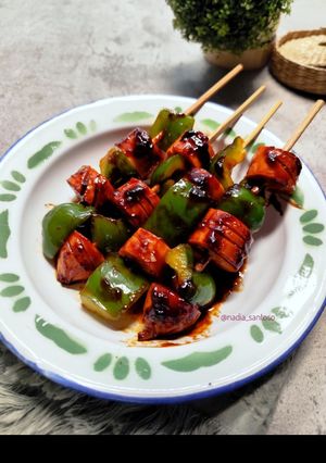 Foto resep Sosis bakar paprika